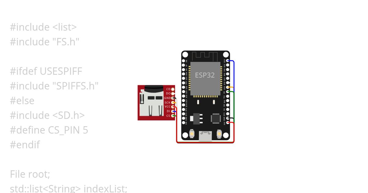 ESP32_LittleFS simulation