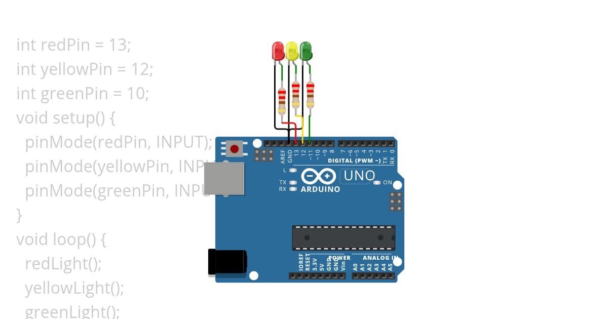светофор новый simulation