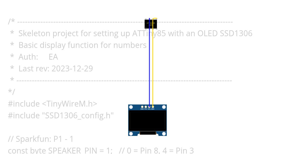 ATTiny85_Maze simulation
