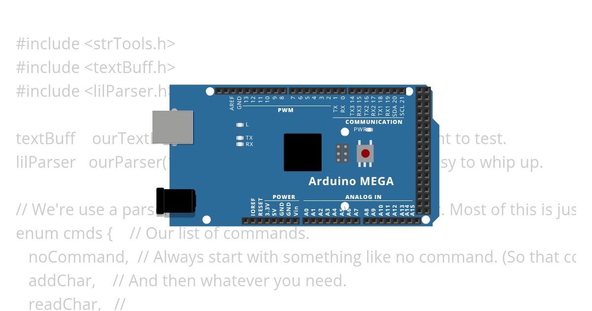 EXAMPLE: textBuff (Ring buffer) simulation