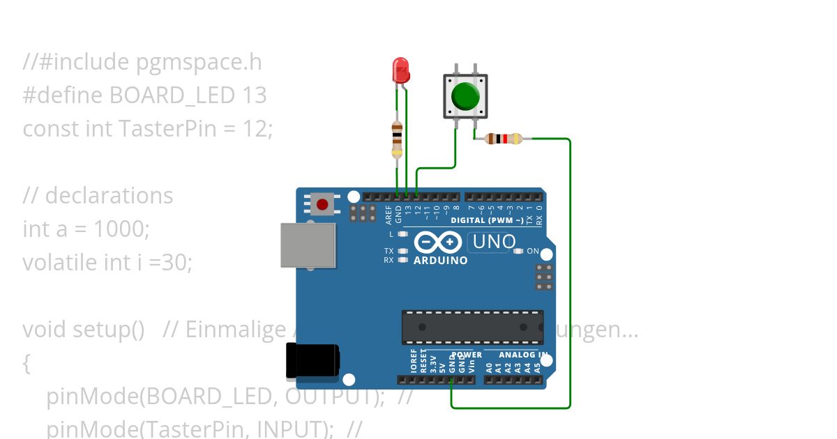 Blink_Uno simulation