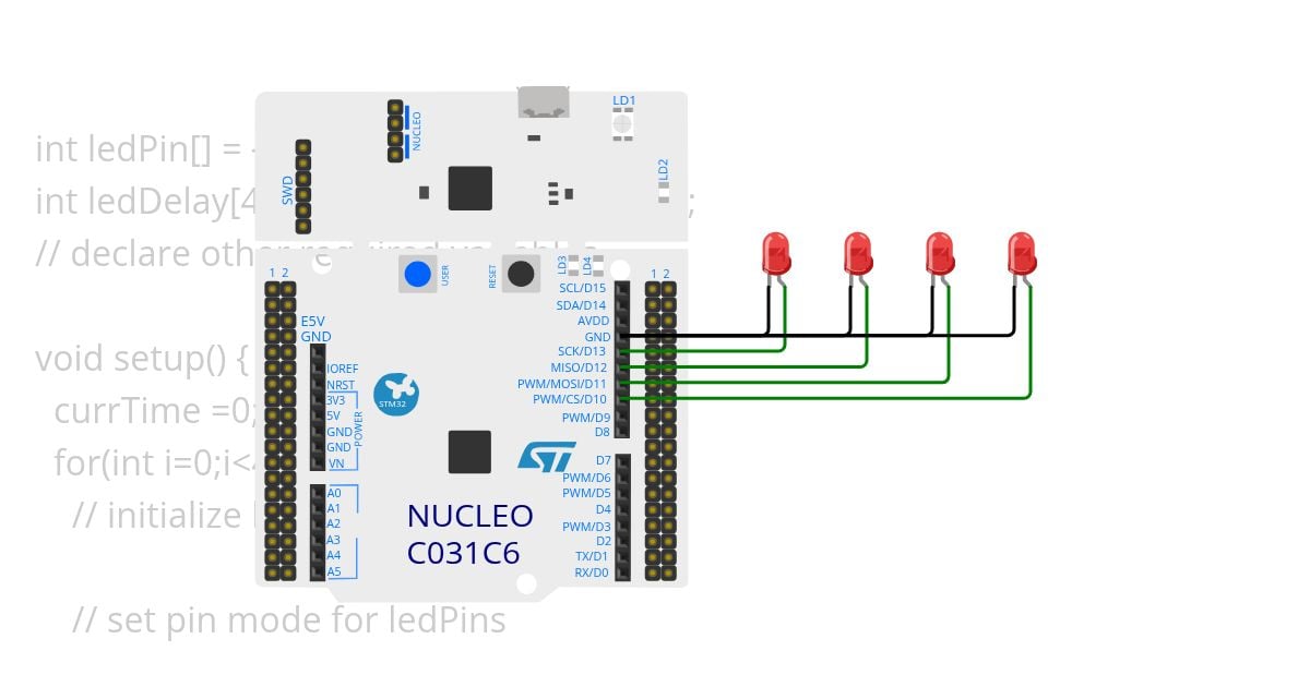 4-bit Binary LED_533