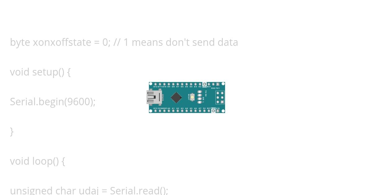 xonxoff for Arduino simulation