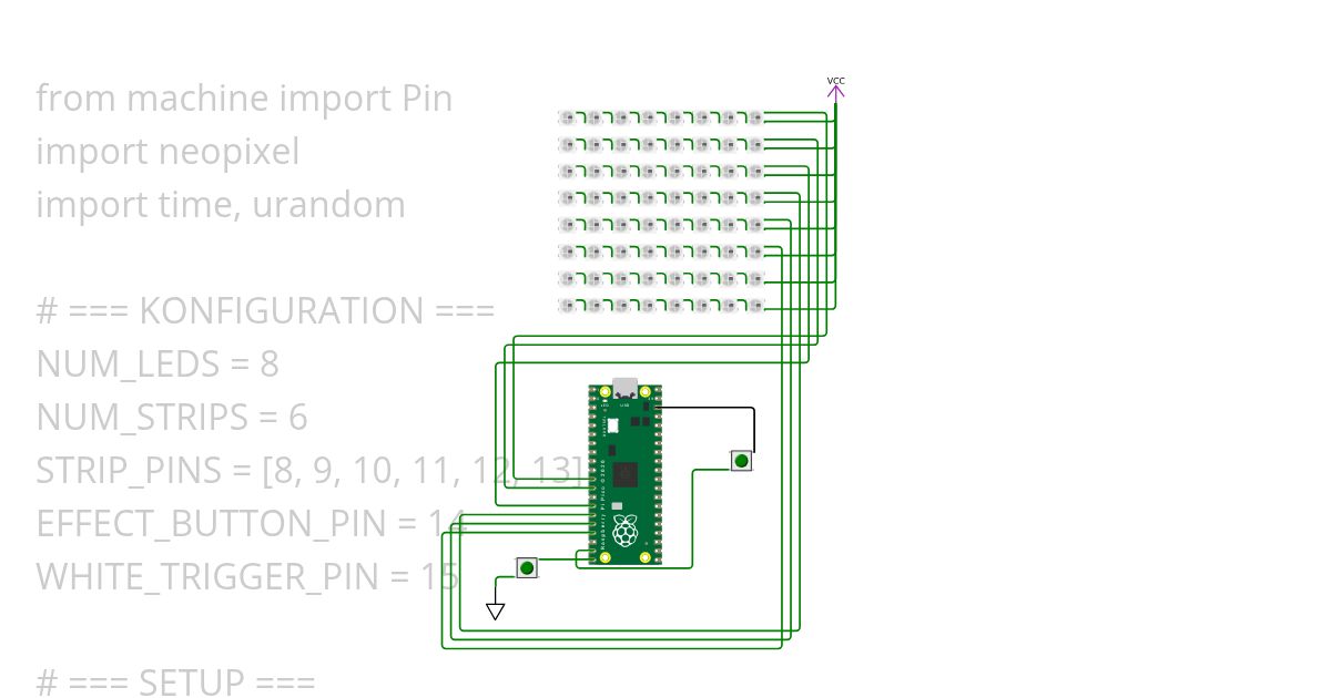 Pico Neopixel Effekte 3 simulation