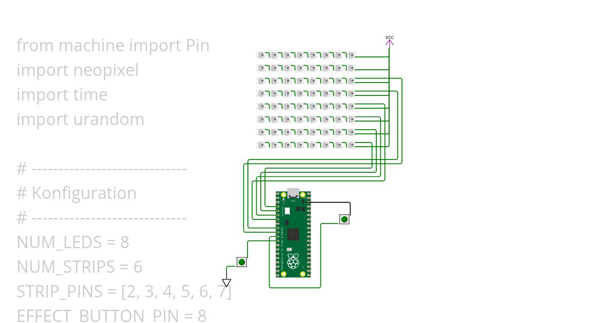 Pico Neopixel Effekte 6 simulation