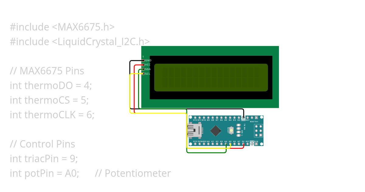 kettle temp controller (modified upto 250 deg cel) : arduino, pot control simulation