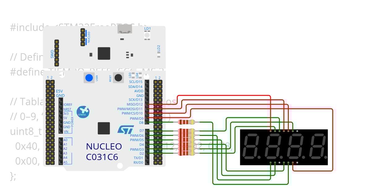 STM-serial-Mux_Display simulation