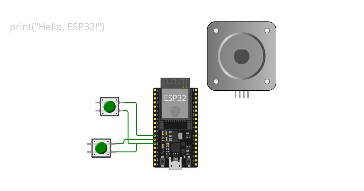 Motor a pasos con interrupciones