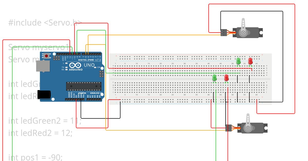 2 Servo  simulation