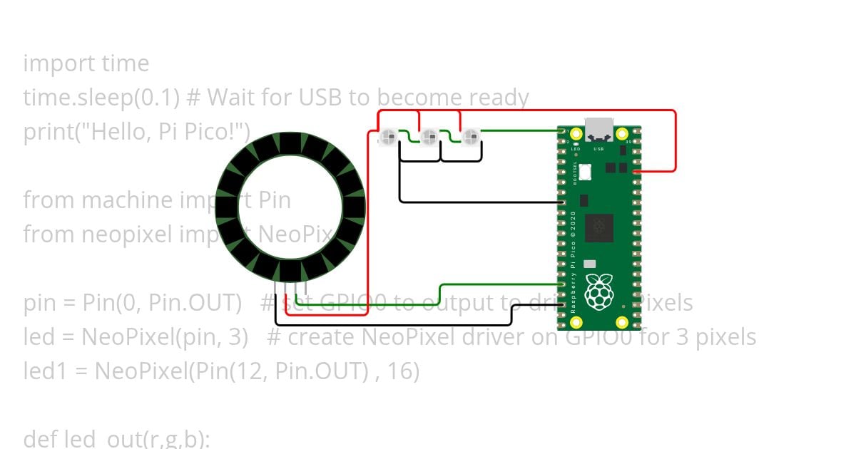 neopixel example simulation