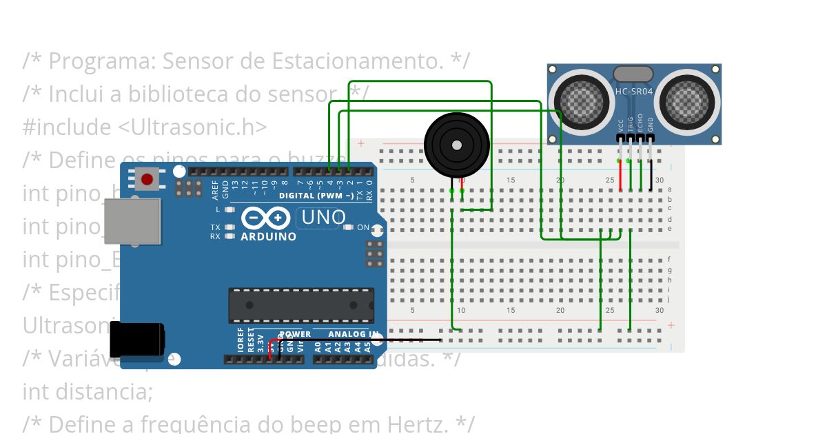 sensor ultrasom simulation
