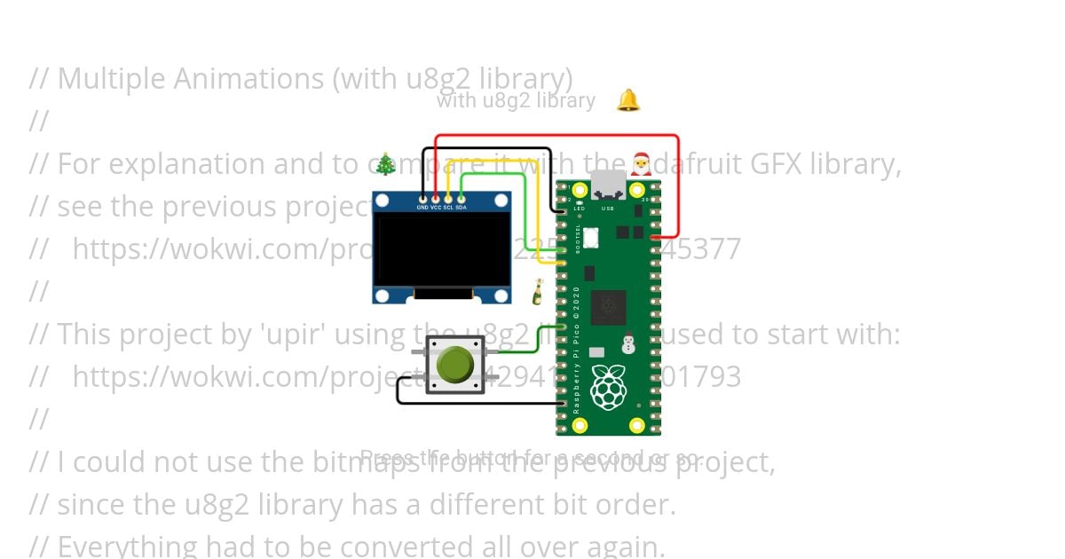 Multiple Animations (with ug82 library) simulation