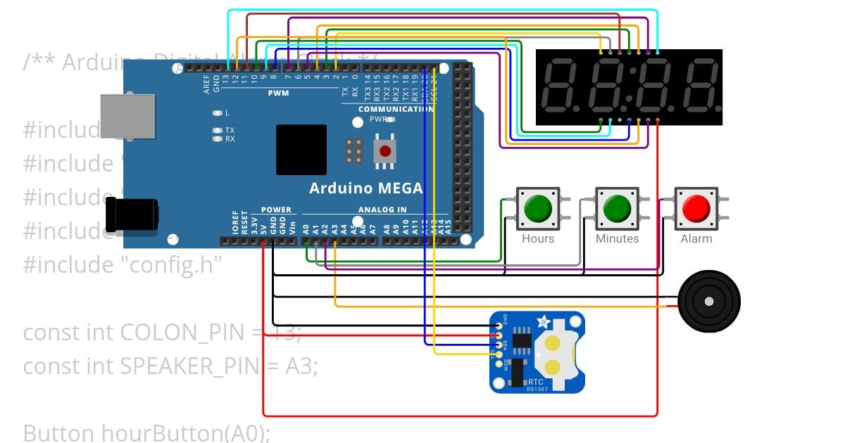 alarmclockmega.ino simulation