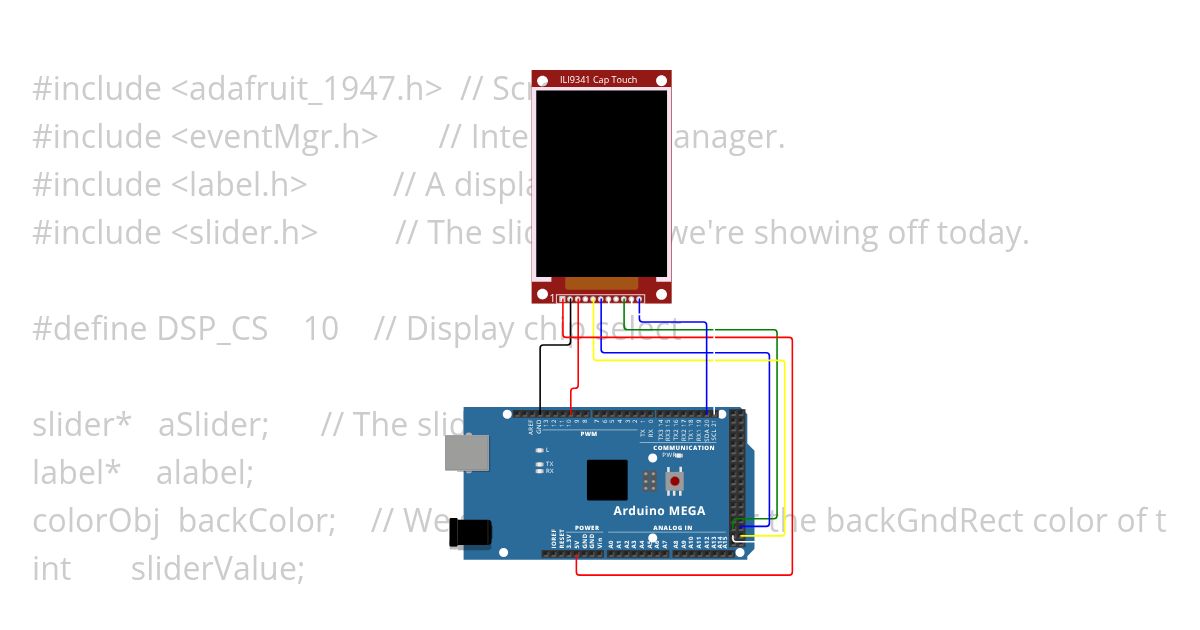 EXAMPLE : Left Coast GUI (Sliders) simulation