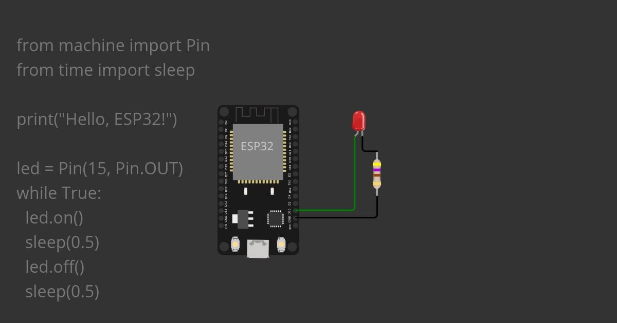 MicroPython Blink ESP32 Copy