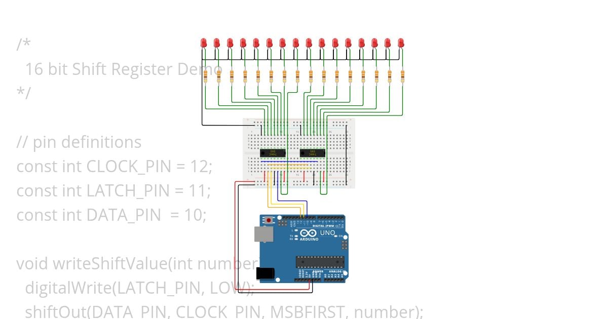 16Bit_ShiftRegister_Demo simulation