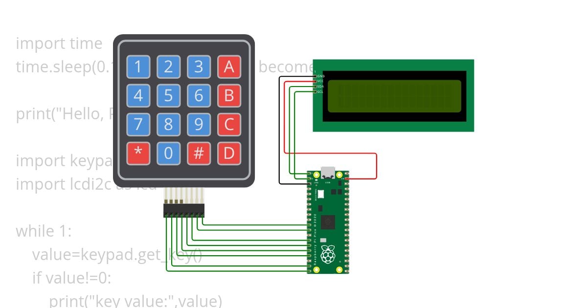 keypad example 4x4 Copy simulation