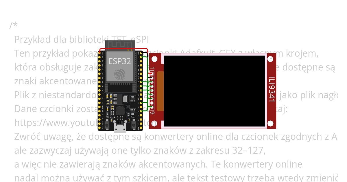 ESP32_eUTFT_Polish simulation