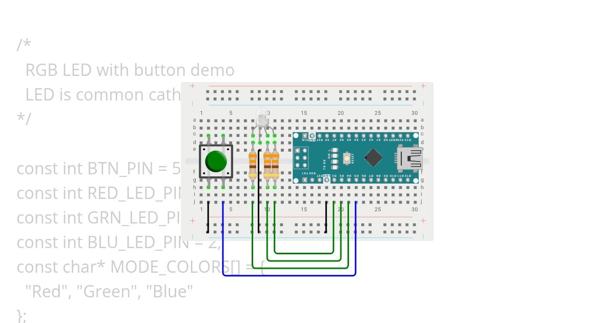 RGB_LED_Button_Demo simulation