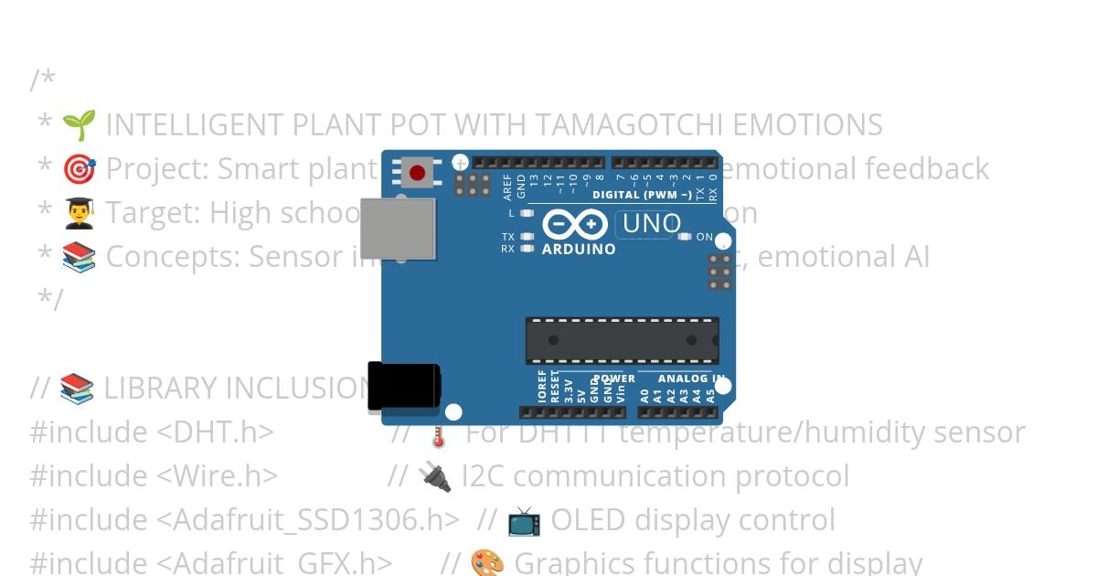 smart plant - arduino club simulation