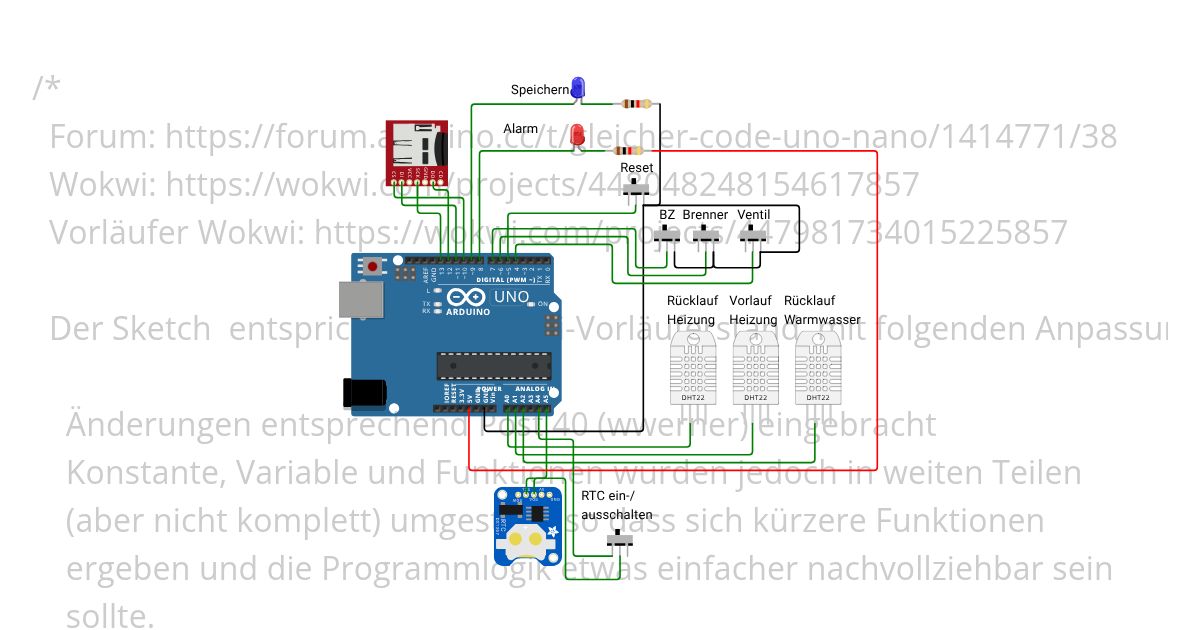 Heizungssteuerung Mod 2 simulation