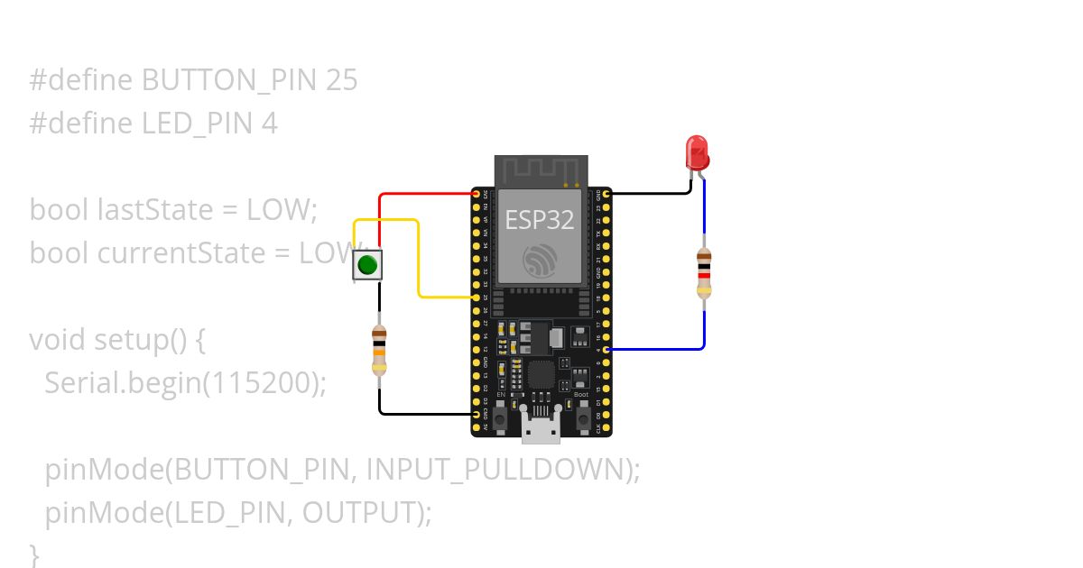 PUSH_BUTTON PULLDOWN simulation
