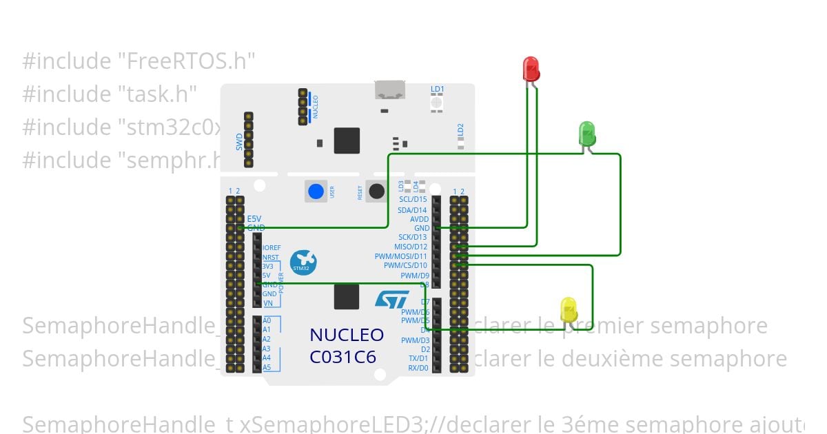 STM32 freertos TP3- sémaphore simple EtuPariA Copy