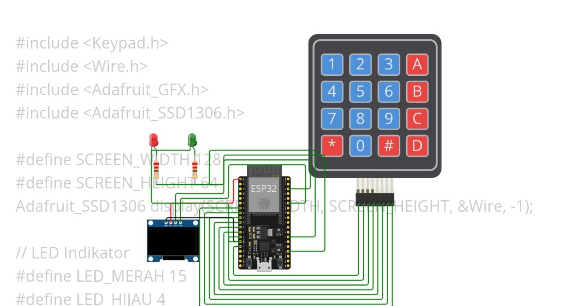 simulasi kunci pintu