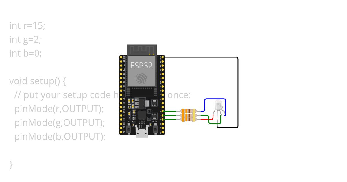 ESP32_corlorLED simulation