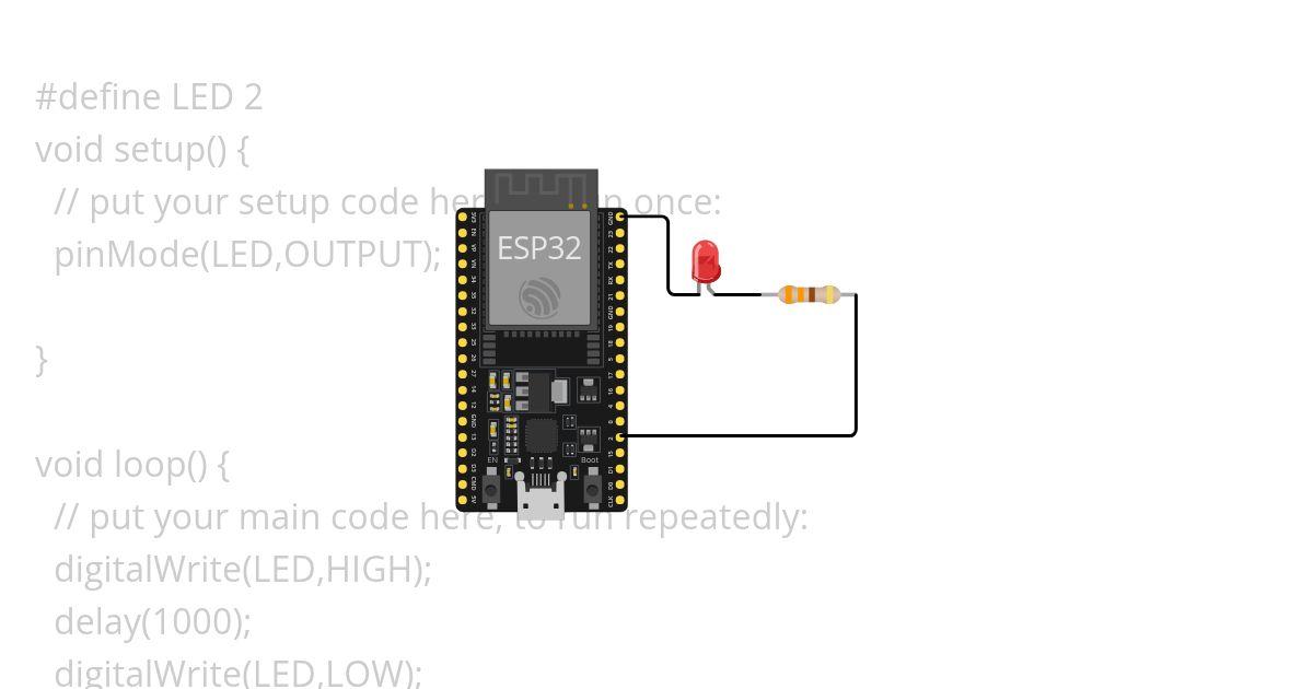 blinking_led simulation