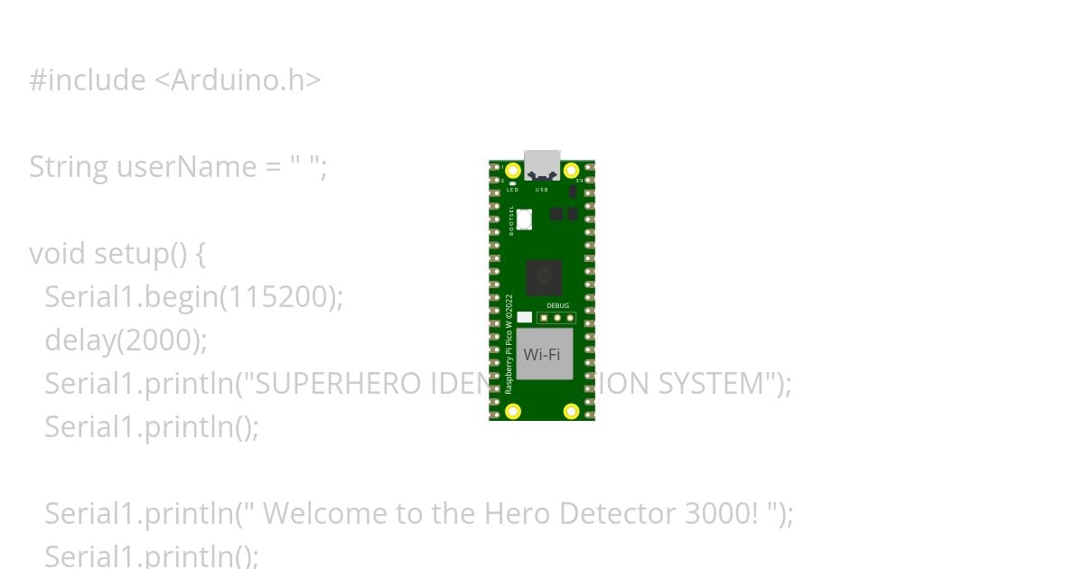 Embedded tasks. Superman program. simulation