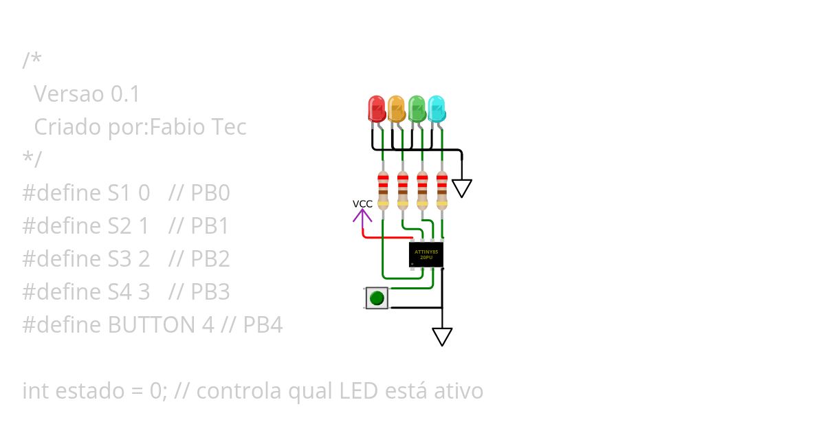Control Leds simulation