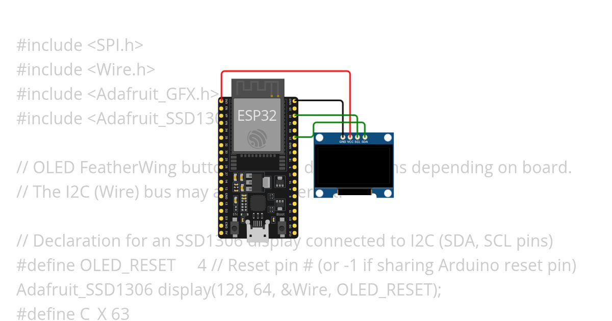 ESP32_1306 simulation