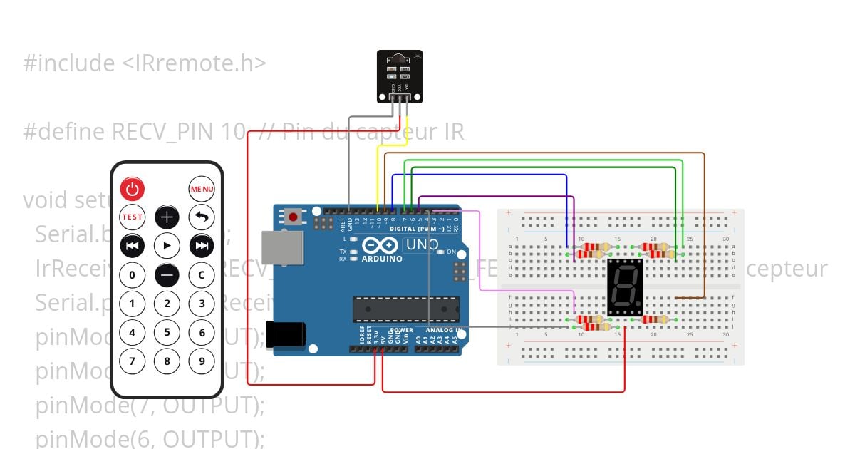 7segments_irremote_arduino simulation