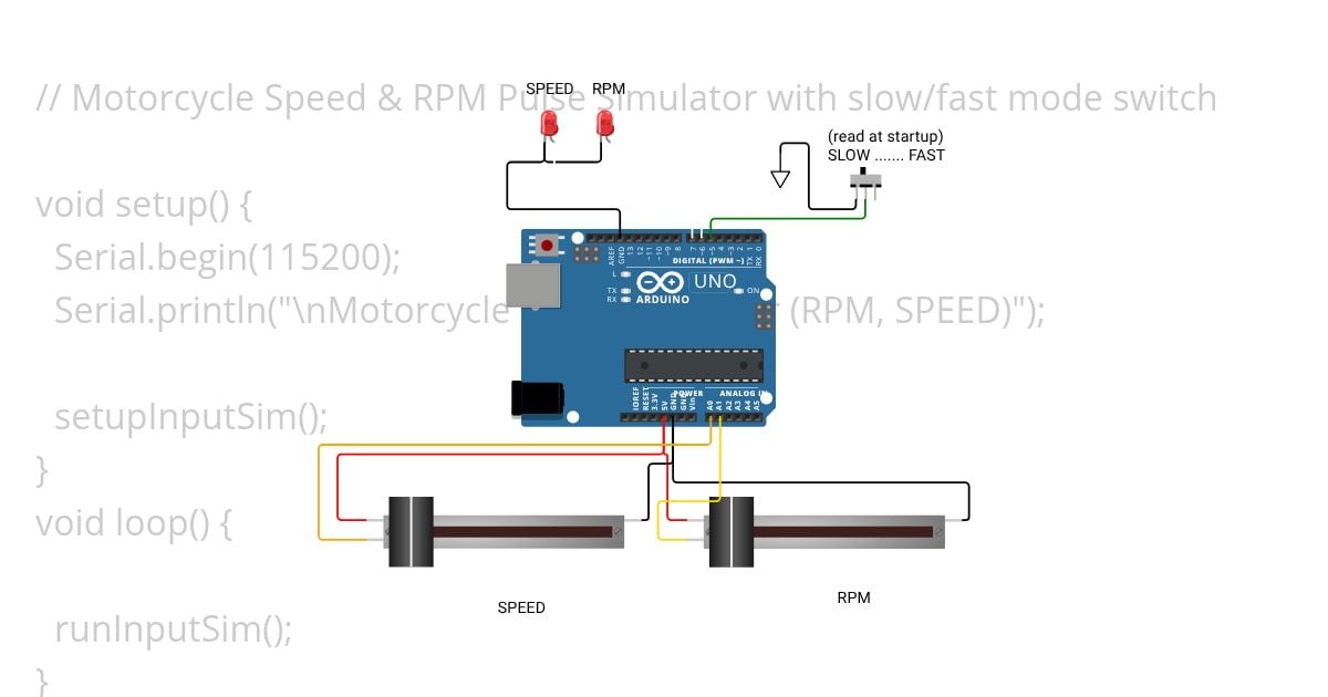 motorcycleGearIndicator simulation