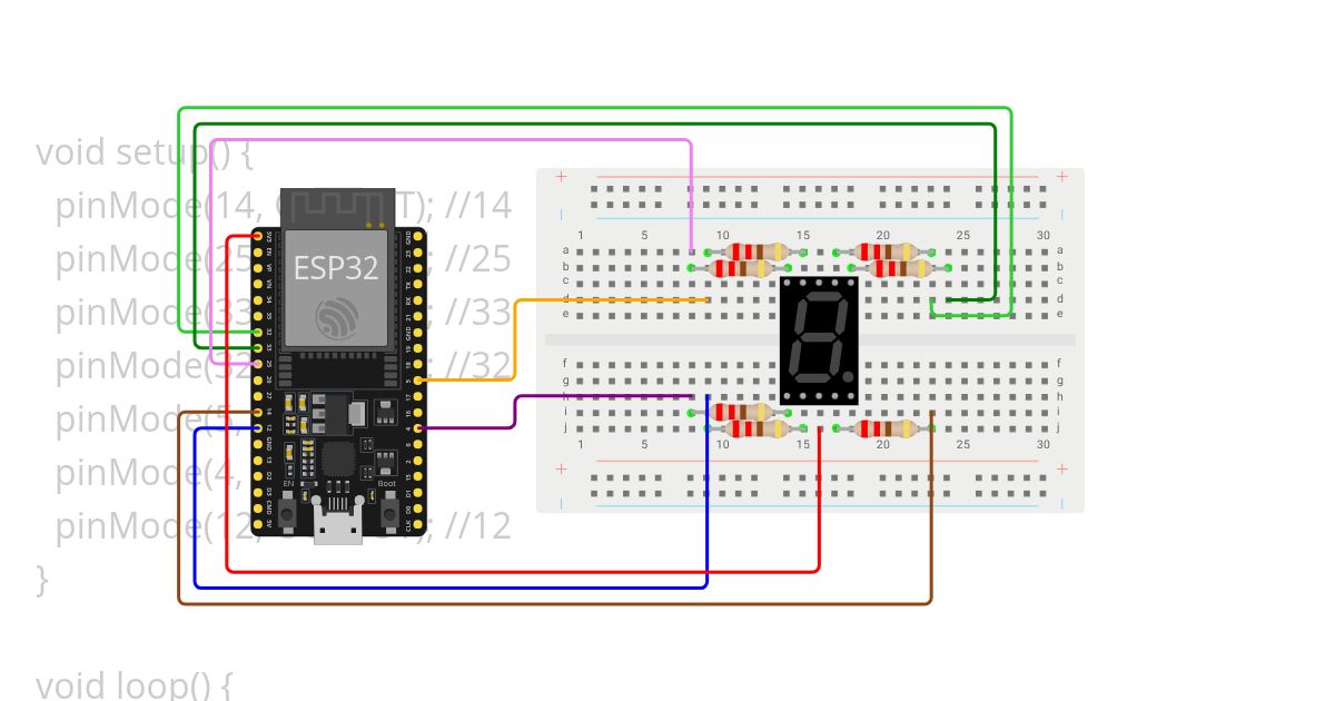 7segments_esp32 simulation