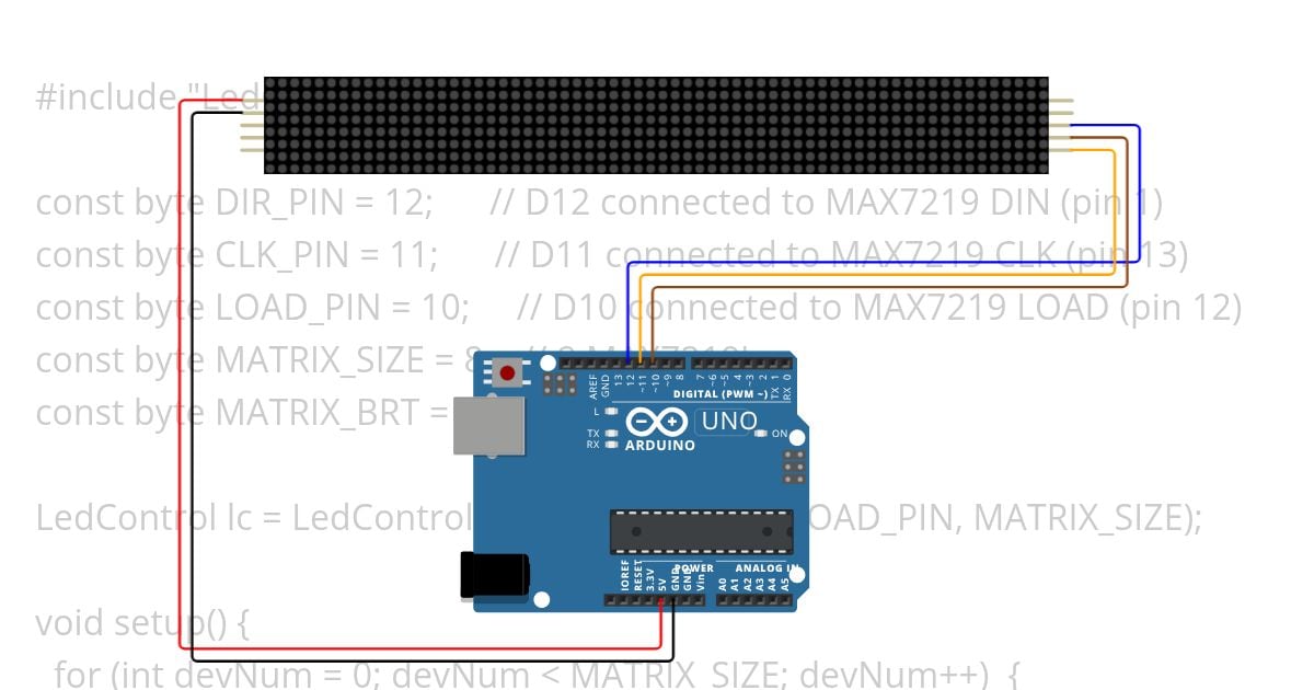 MAX7219_Demo simulation