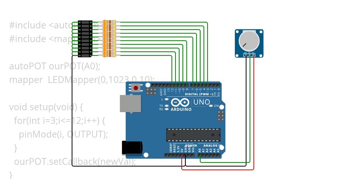 VU Meter Copy simulation