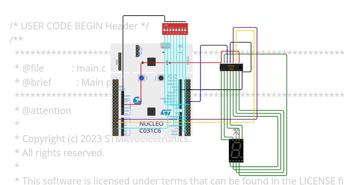 ST Nucleo - SPI 7-seg Copy (2)