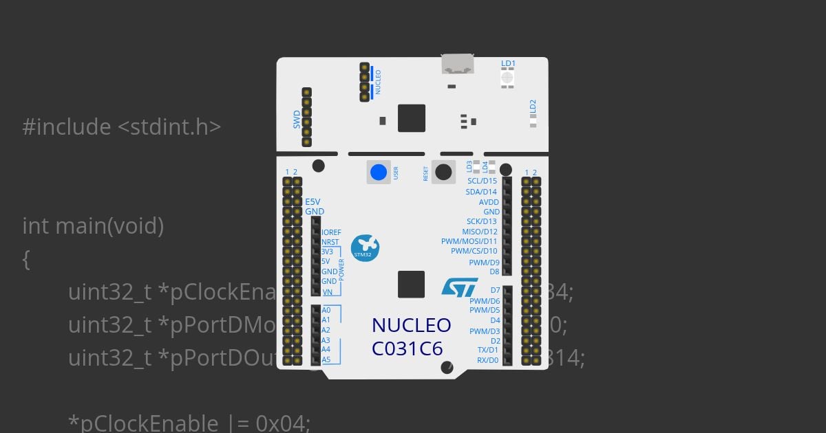 STM32C0 - LED_Blink
