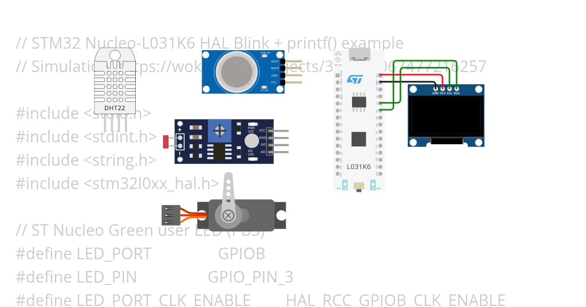 ST Nucleo L031 - HAL Copy