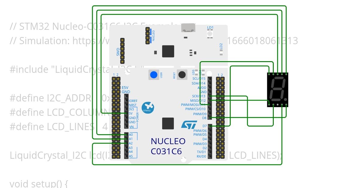 ST Nucleo - LCD I2C Copy
