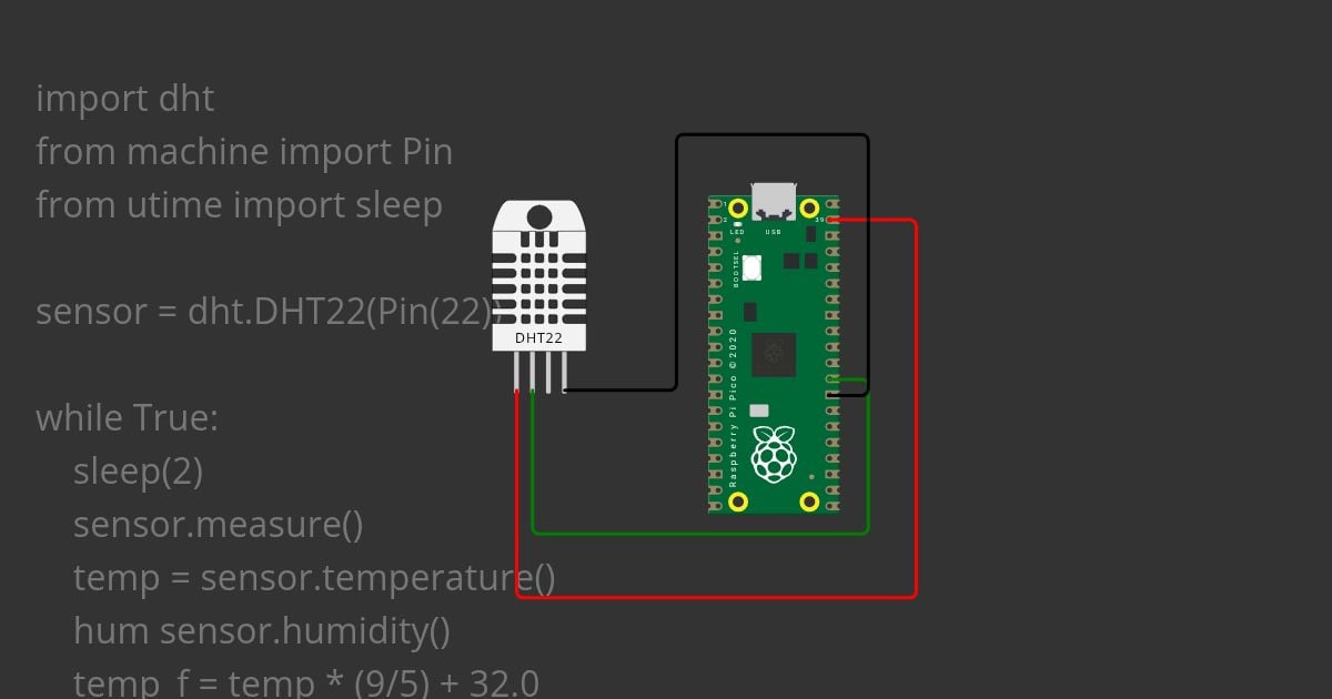 온습도 센서 실습