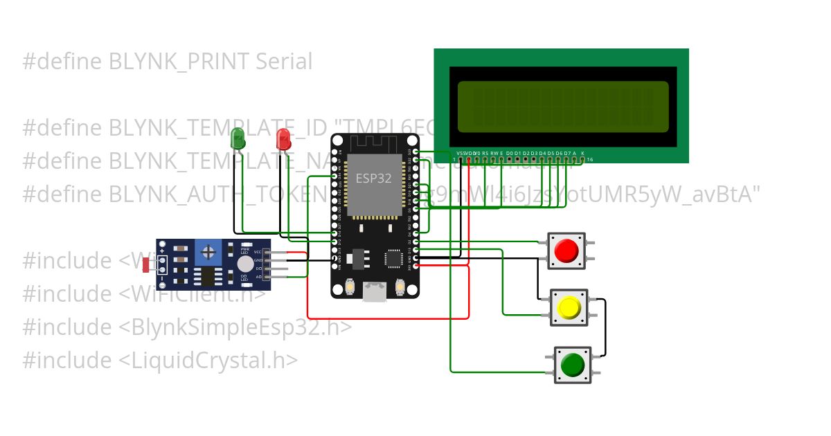 Smart lighting with esp32 Copy simulation