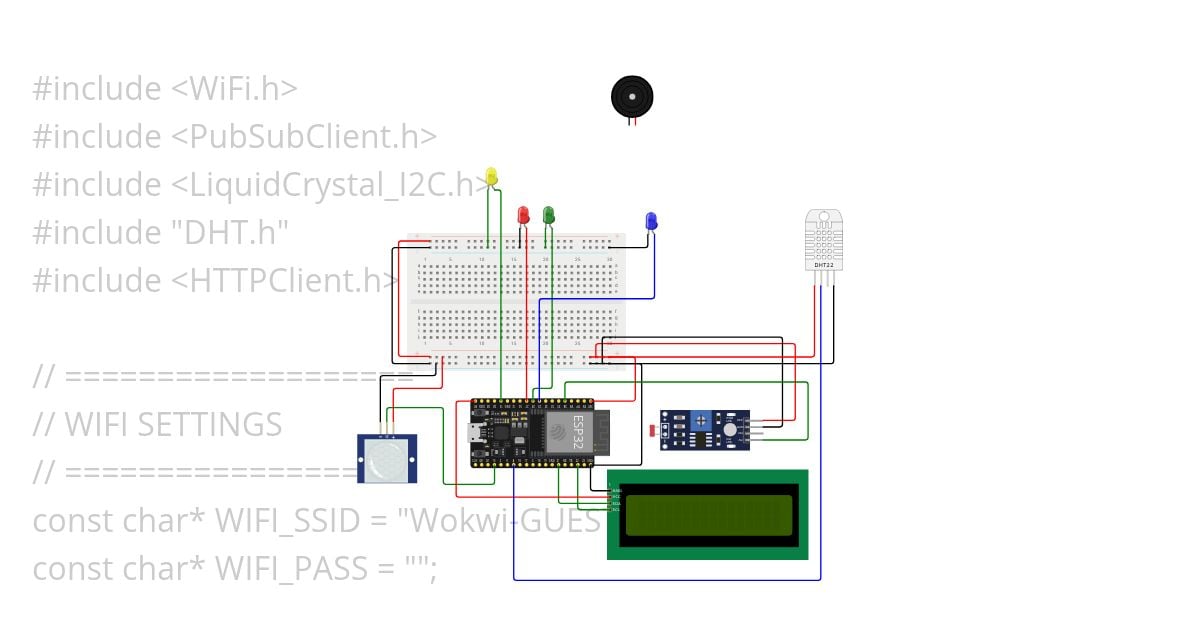 LDR_LED_PIR_BZR_IoT_LCD_DHT_Telegram_used simulation