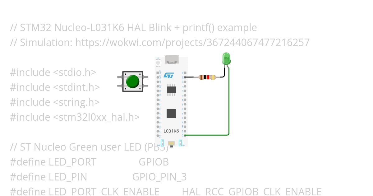ST Nucleo L031 - HAL Copy PZ 3
