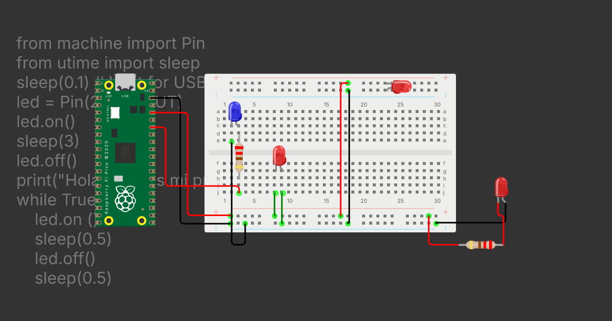 Raspberry Pi Pico on Wokwi - Online ESP32, STM32, Arduino Simulator