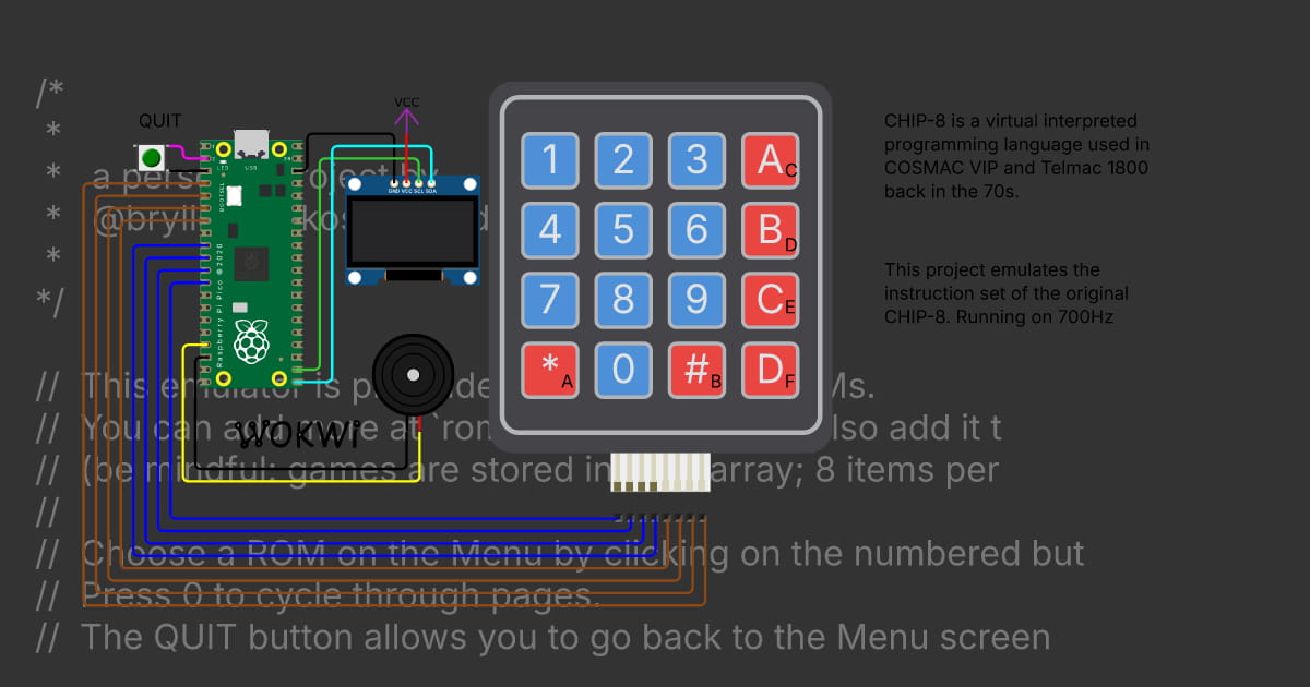 Raspberry Pi Pico on Wokwi - Online ESP32, STM32, Arduino Simulator