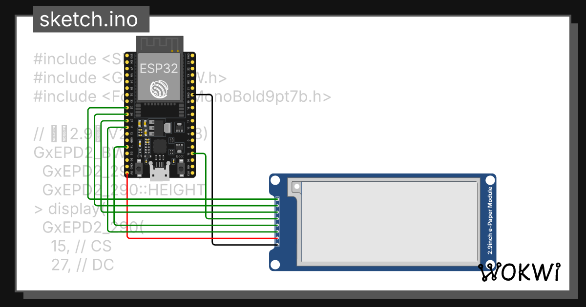 waveshare_2_9_test - Wokwi ESP32, STM32, Arduino Simulator